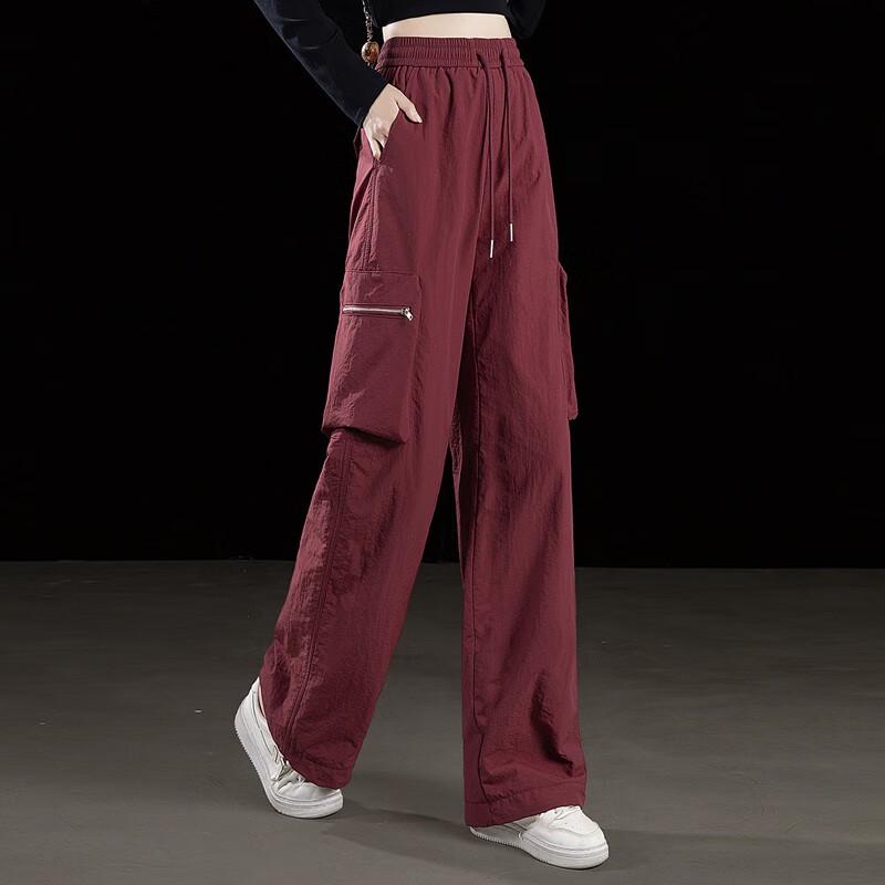 Women's Loose Fit High-Waist Cargo Pants