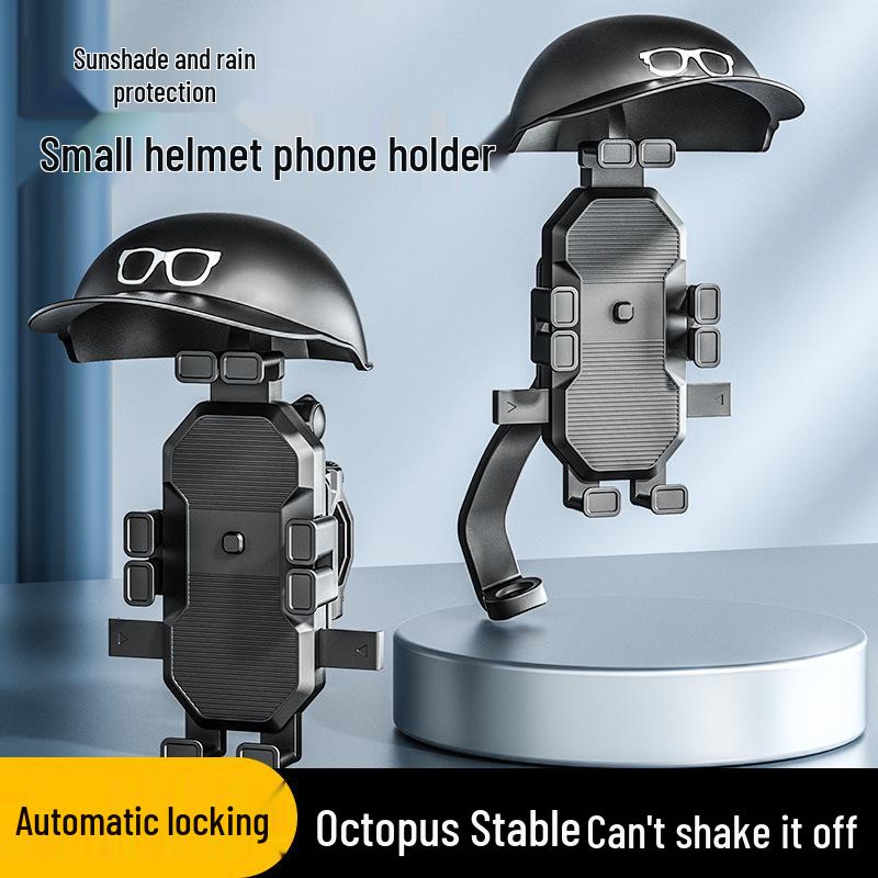 Motorcycle Anti-Shake Waterproof Phone Holder & Navigation Mount