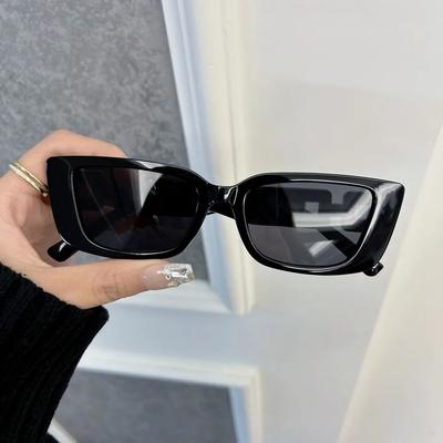 Designer Rectangle Sunglasses Women Men Comfortable Square Sun Glasses Female Small Frame Mirror Trendy