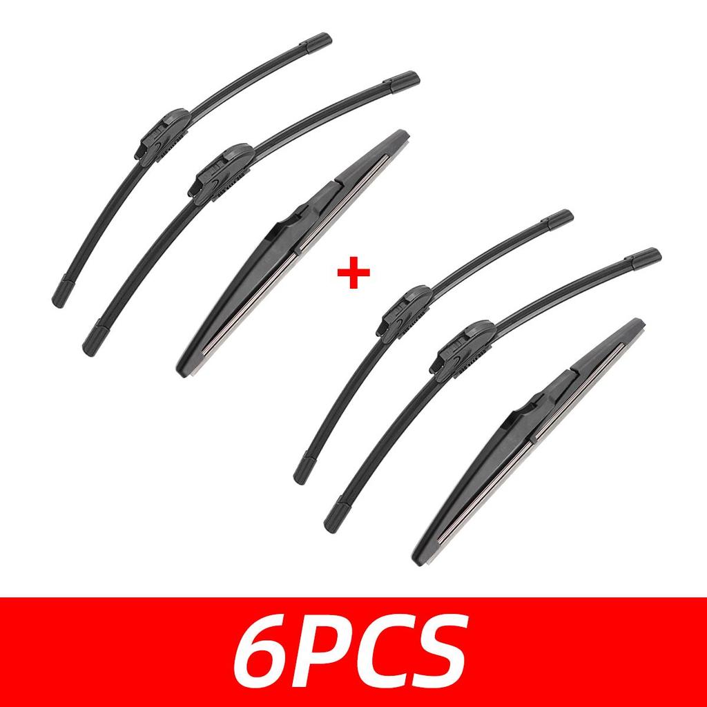 3PCS Car Wiper For Chevrolet Orlando 2011-2018 Front Rear Wiper Blades Brushes Auto Accessories 2013 2014 2015 2016 2017 2018