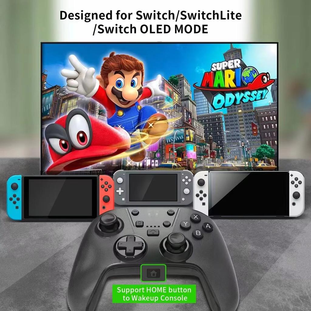 Universeller Gamepad-Controller für Nintendo Switch OLED-PC Steam Deck-Spielekonsole Gaming Remote LED Wireless Controller