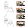 Battery Switch Relay 12V Remote Control Battery Disconnect Cut Off Isolator Switch Anti-Theft with Dual Remote Control Switch