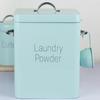 Nordic wind ins wind wash powder bucket laundry detergent box can hold 6-7 kg small rice bucket 10 kg to send small spoon WF