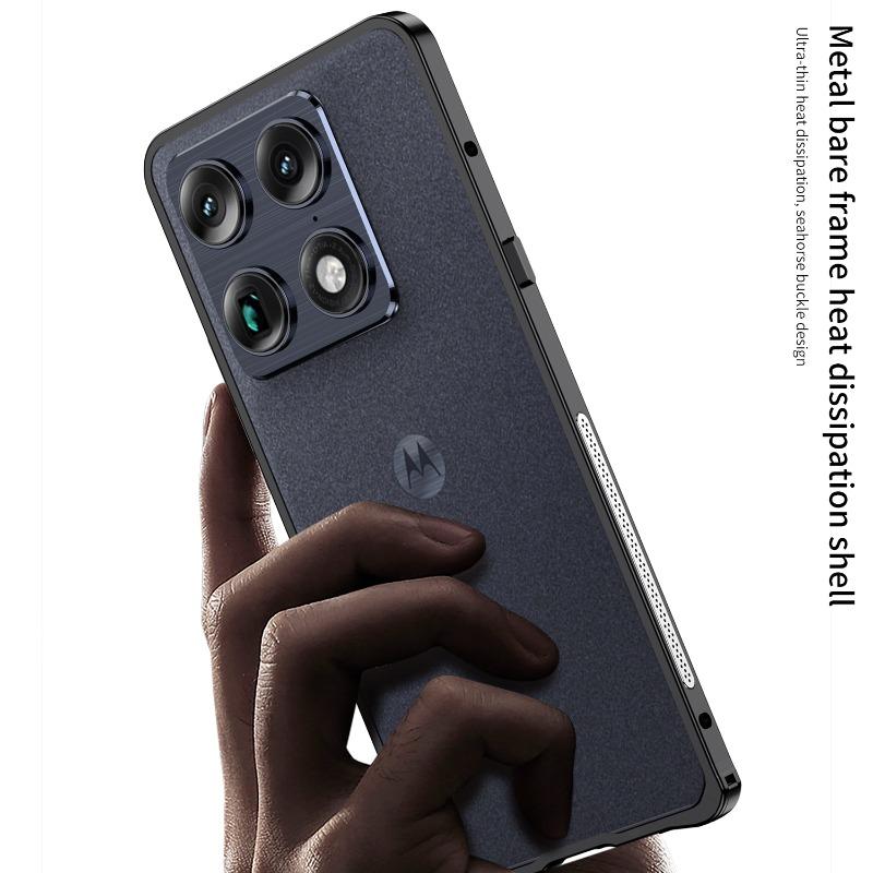 Detachable Metal Protect Ultra-Thin Case For Motorola Signature 5G Metal Frame Shockproof Cover Bumper For Moto X70 Air Pro