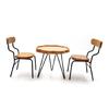 Simulation Leisure Table Chair Set Kids Pretend Play Accessories Furniture For 1/12 Doll House Scene Setting Decoration