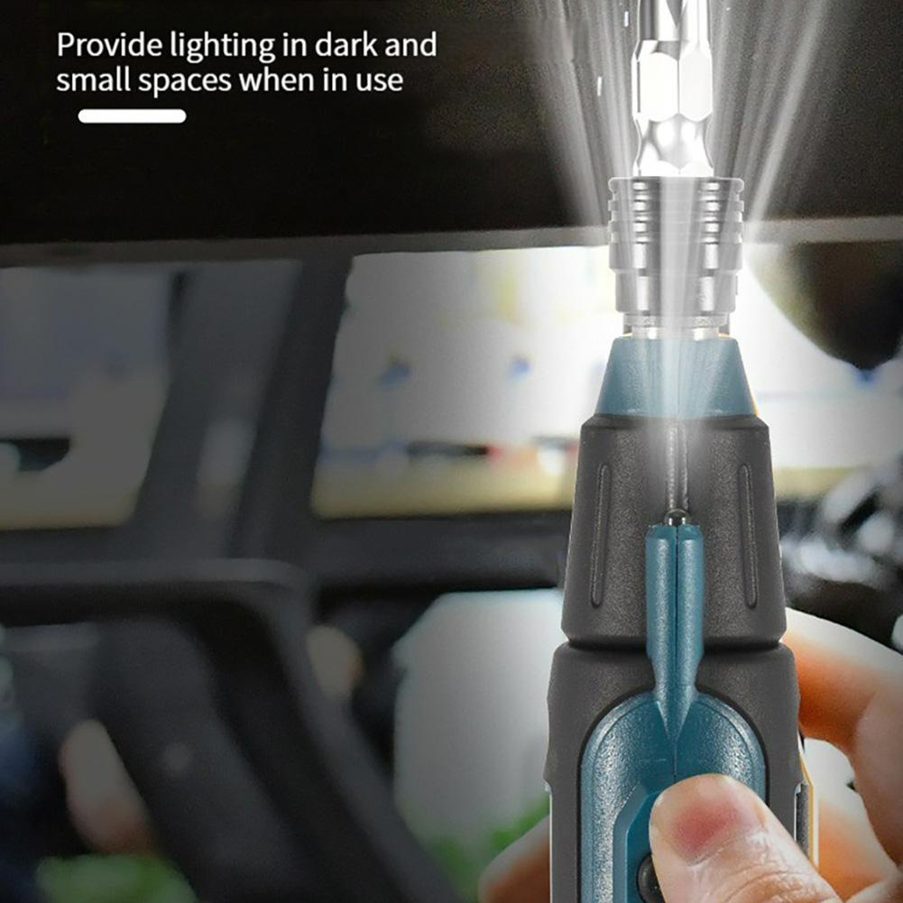 3.6V Electric Screw Driver USB Rechargeable Small Electric Power Screwdriver Set 200rpm/min 2Nm for Removing/Tightening Screws
