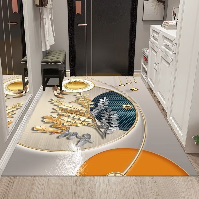 Modern Anti-slip Door Small Mat Rug Carpet Bath Kitchen Garden for Home Outdoor Indoor Decor