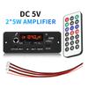 Power Amplifier 2x5W Bluetooth 5.0 Decoding Board 5V With Microphone Car Music Player Module  MP3 Decoder Board Lossless Audio