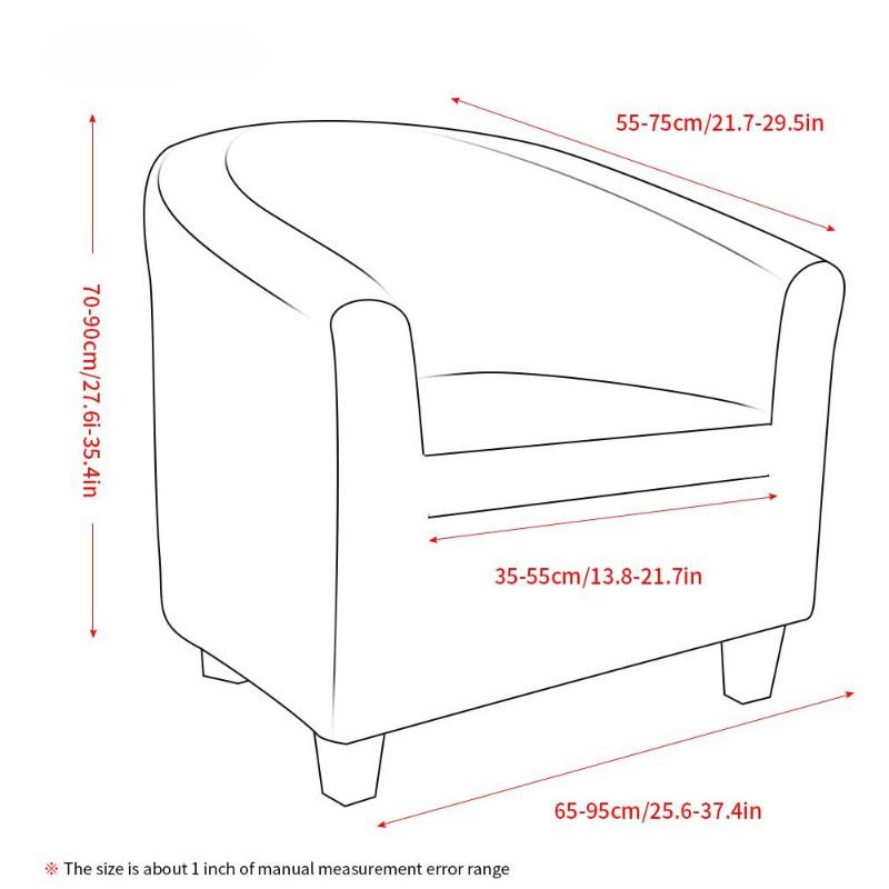 Polar Fleece Pineapple Grid Corn Kernels Thickened Elastic Single Seat Cover Chair Cover