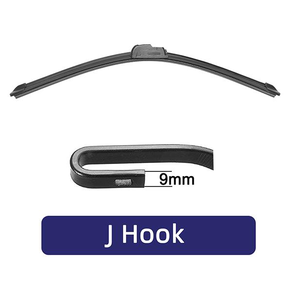 OEM Universal Wiper Blades for Slim Top Lock J Hook Soft Rubber Car Windscreen Wipers Wholesale Auto Replacement Parts