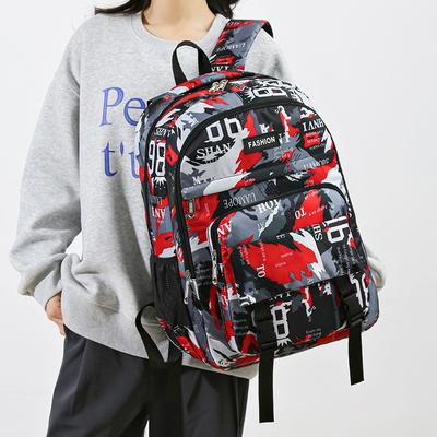 Backpack New Fashion Middle and High School Student School Bag Large Capacity Breathable Back Protection Casual Computer Backpack