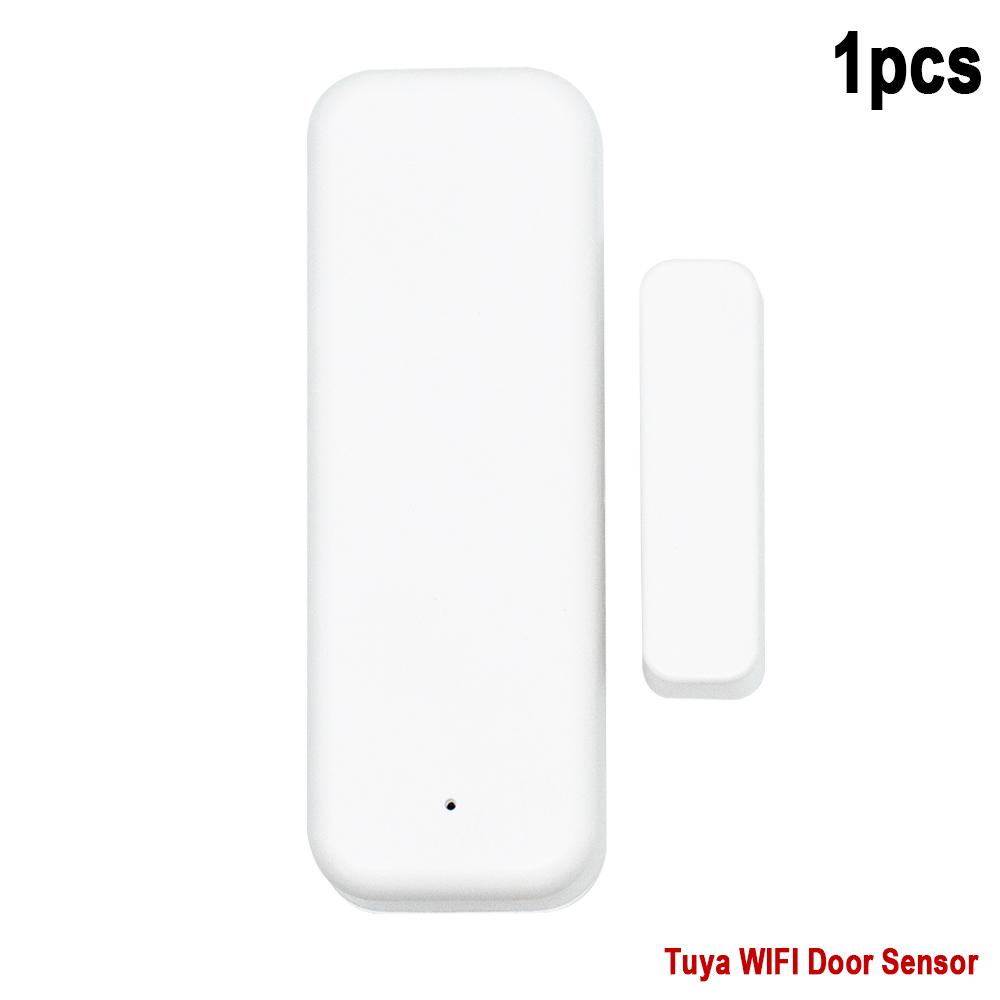 1-5PCS Tuya Wifi Door Sensor Burglar-proof Door and Window Sensor Alarm Smart life App Control Notification Alexa Google Home 1PCS