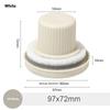 Multi-Surface Wash Basin Brush Sponge Head Bathroom Sink Brush Washing Pot Brush  Bathroom Cleaning