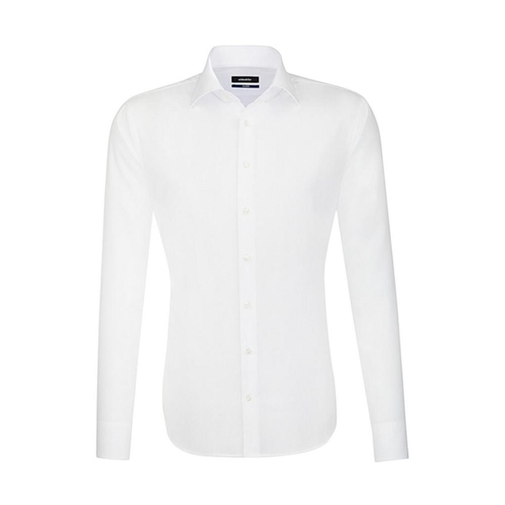 Seidensticker Mens 1/1 Business Kent Collar Shaped Formal Shirt