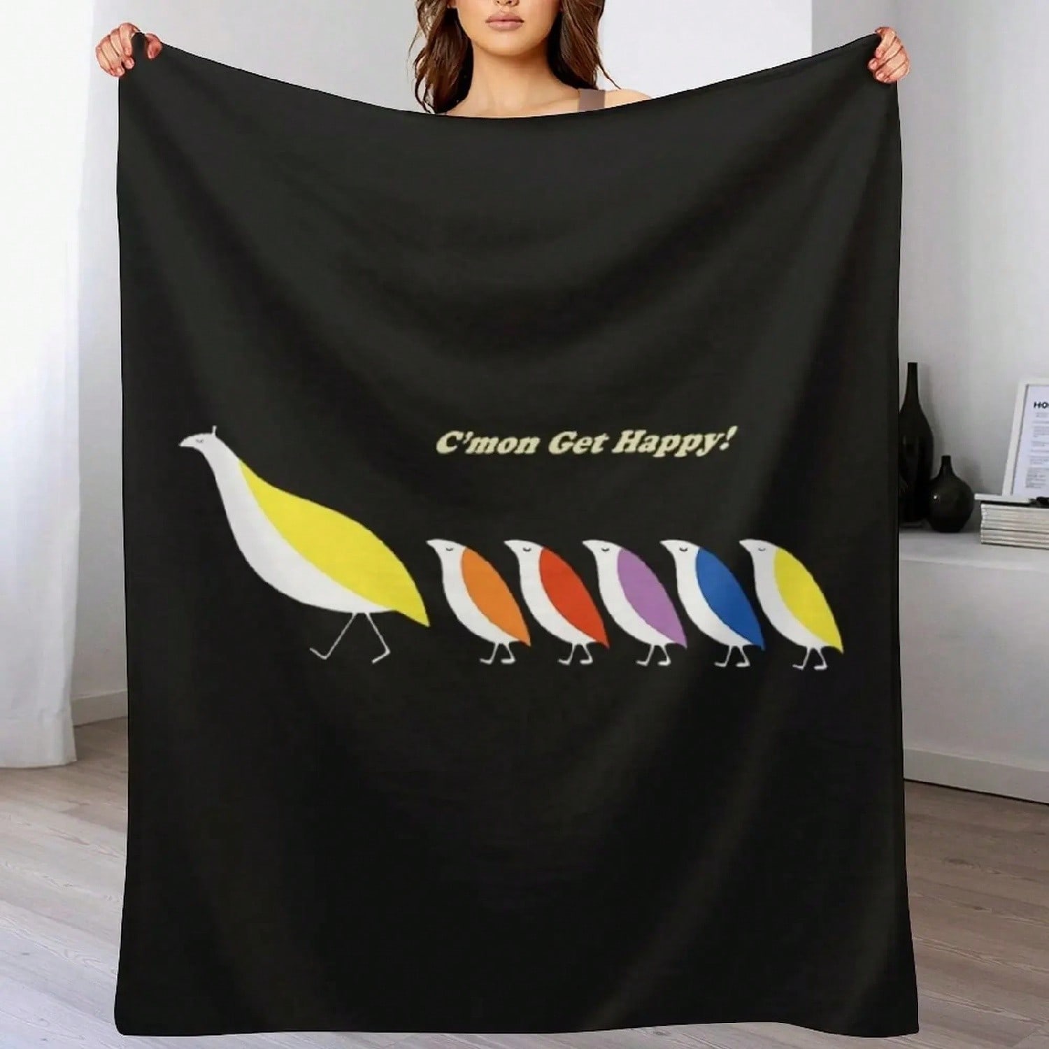 Partridge Family Classic T-ShirtMarch Of The Partridges Throw Blanket Luxury Plush Soft Plaid Decorative Sofas Blankets S разноцветный