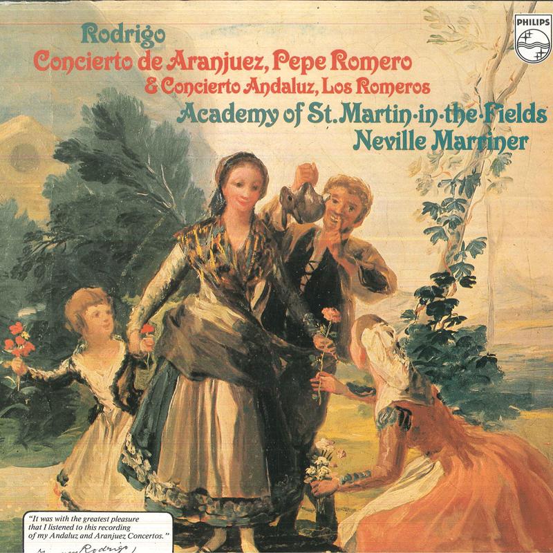 

LP Record PEPE ROMERO, LOS ROMEROS, NEVILLE M - Rodrigo Concerto De Aranjuez / Conc 9500563 PHILIPS 1979 Netherland Classical Used