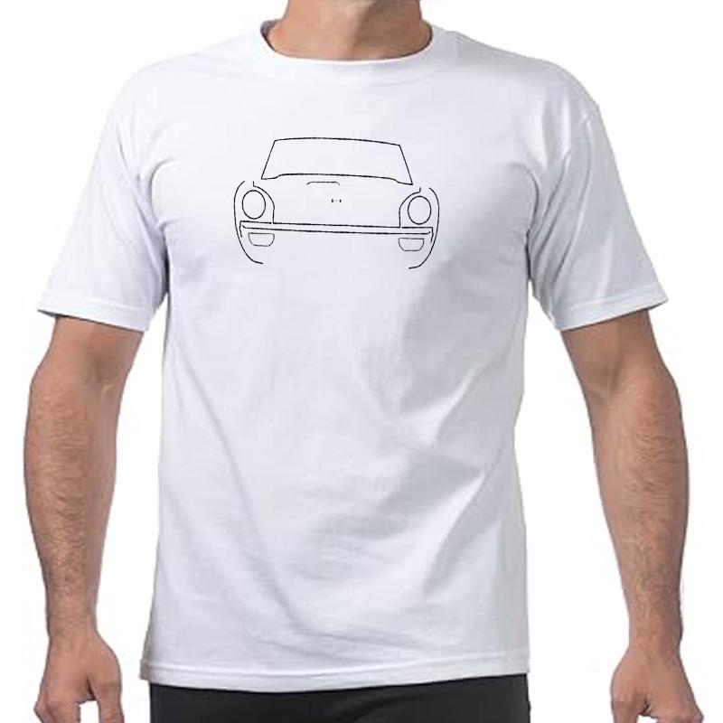 Healey 1970s classic sports car black outline graphic TShirt blanks quickdrying Unisexs graphic tshirts