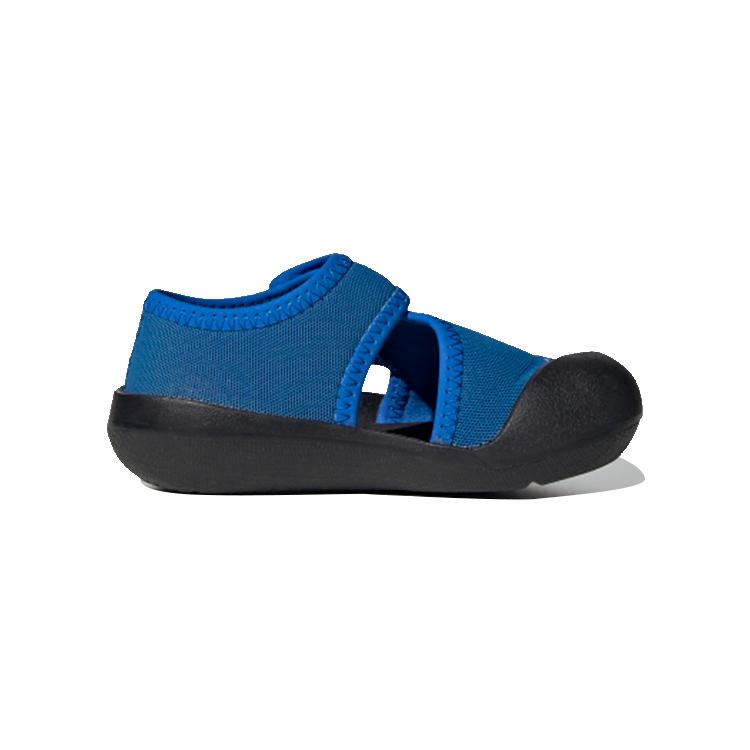 Adidas Slip Resistant, Abrasion Resistant, Breathable Low top Sandal Blue Infant And Toddler FV8893