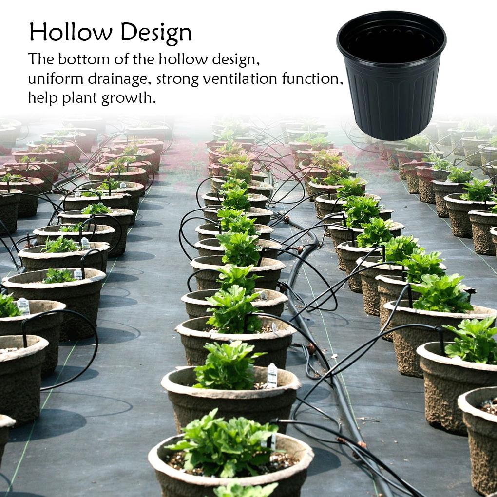  Flowerpot Nursery Pot Plastic Plant Pots Desktop Succulent Flowerpot For Home Vegetation Tools Container