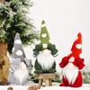 Modern Art Christmas Decor Adorable Snowflake Hat Eye Covering Doll Figure
