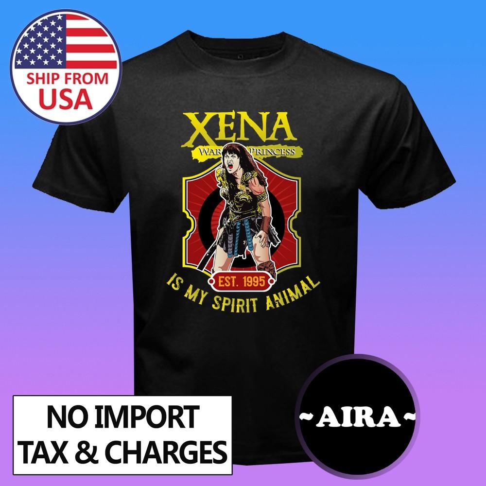 Xena Warrior Princess The Warrior Men s Black Size S-5XL S