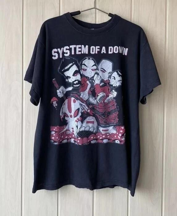 

Rare! Vintage 1998 System of a Down Soad T-shirt , Graphic T-shirt Size S to 4XL S