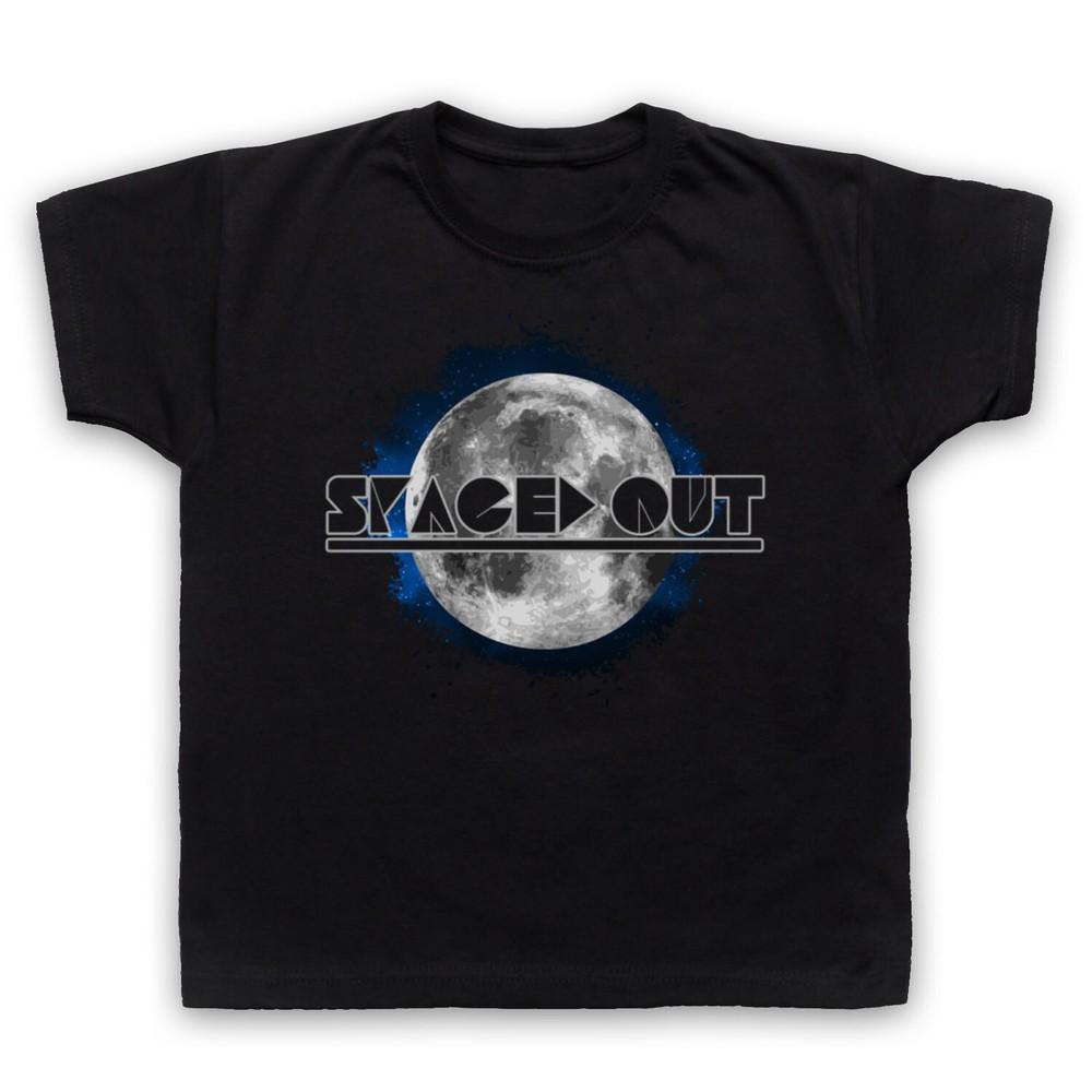 

Spaced Out Astronomy Lover Love Of Space Moon Planets Kids Childs T-Shirt S