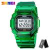 SKMEI 1999 Multifunctional Down Date Wristwatch reloj hombre Back Light Display Stopwatch Digital Watch Mens 5Bar Waterproof