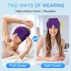 180/360Degree Gel Ice Headache Migraine Relief Hat Cold Compress Therapy Cap Ice Head Wrap Pack For Pressure Relieve Pain Mask
