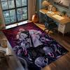 Jujutsu Kaisen Polyester Floor Rug Durable Non Slip Carpet Anime Living Room Bedroom Decor -QJY
