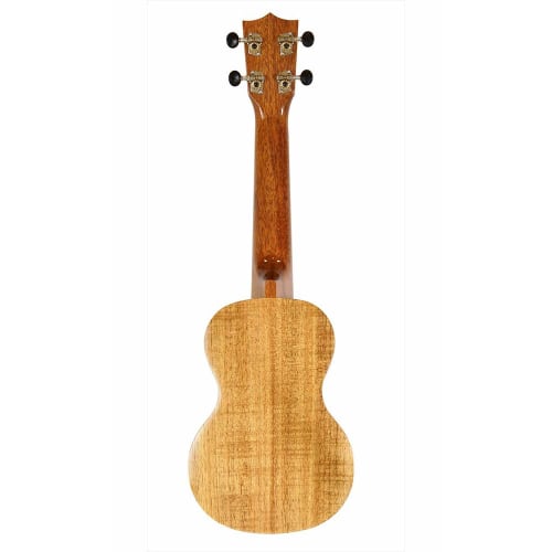 Famous FS-200 Hybrid Series Soprano Ukulele (Made in Japan) with Case (Solid Top, Famous Hawaiian Koa Wood, Classic, Easy to Play, Beginner's Guide)