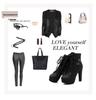 Women's Black Chunky Heel Platform Ankle Boots - Waterproof, Lace-Up, Buckle Detail, Plus Size Available.