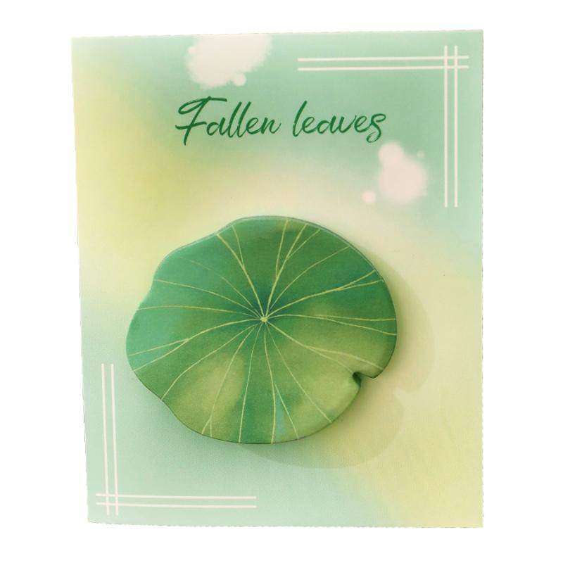 Office School Supplies Simulated Leaf Sticky Notes for Students with Good Looks Maple Message Cute Leaves N Times Kawai Lovely