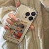 European and American trendy brands are suitable for iphone15promax mobile phone case, transparent Apple 16 anti-drop 14pro personality 13/12
