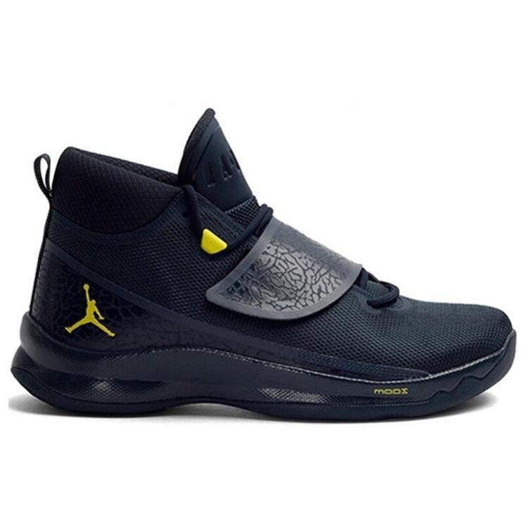 Air Jordan Super.Fly 5 Po X 'Navy Yellow' 914478-405