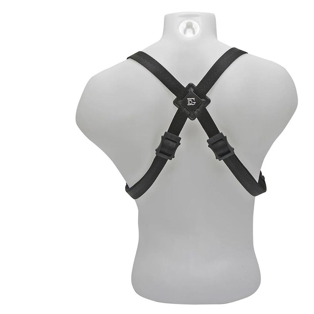 BG HARNESS Sangle pour Saxophones avec Metal S40M Alto/Ténor/Baryton (Pour des hommes) Crochets,