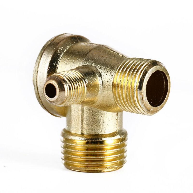 3-way Check Valve Connect Pipe Fittings Pumps Thread Parts Air Compressor