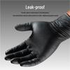 Thick Diamond Pattern Wear-Resistant Disposable Nitrile Gloves for Industrial and Automotive Use