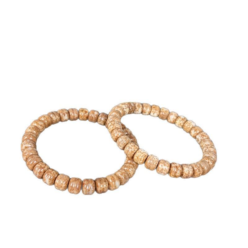 Hainan Star Moon Bodhi Beads: Pink Skin Sticky Ice Seed Bracelet DIY Accessories.