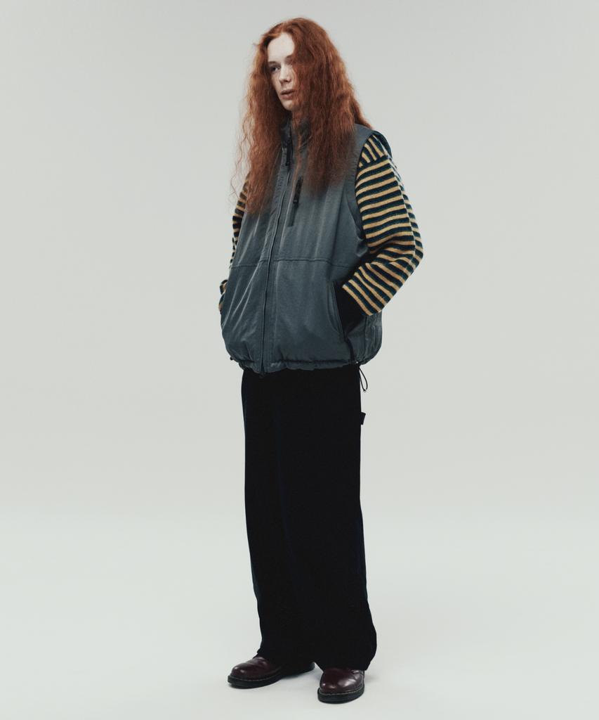 THEVINYLHOUSE Corduroy Pants Black (Vh2Dfupa11A)