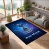 Tottenham Hotspur FC Printed Crystal Velvet Rug Non‑Slip Crystal Velvet Carpet For Sofa Bedroom Indoor Home Decoration
