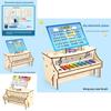 Hand Assembled Wooden Piano Music Box Model Children Puzzle Toy Set For Kids Diy Educational Toy