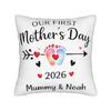 Our First Mothers Day Together Pillow Case Soft Pillow Cover For Living Room Bed Chair Morden Pillowcases