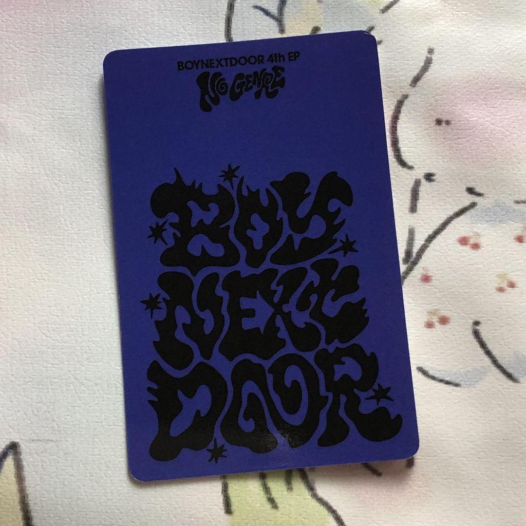 [USED] BOYNEXTDOOR Limited Edition TARGET Lee Han American Trading Card