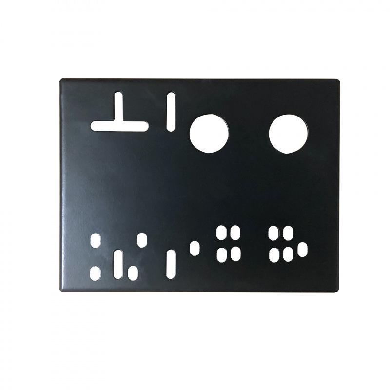8VRS Sim Racing Rig Triangle Plate + Integrated Sequential Shifter & Handbrake Panel