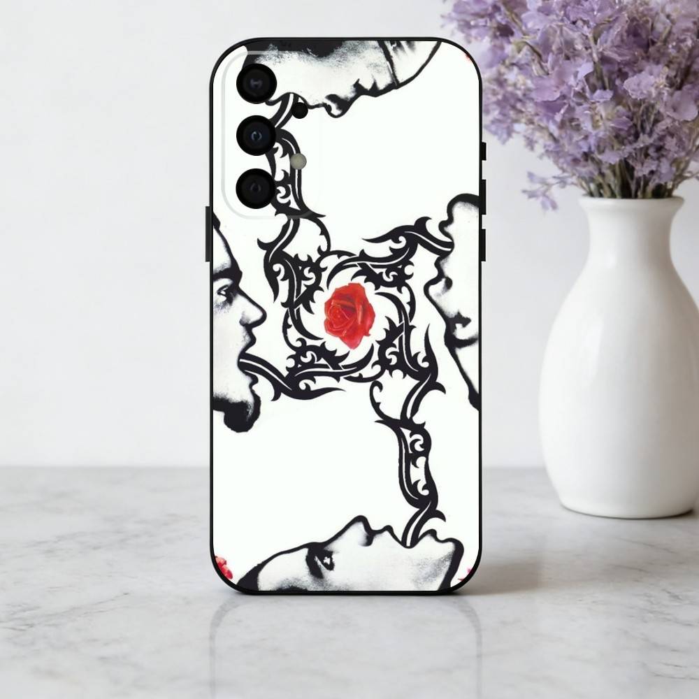 Unforgettable Red Hot Chili Peppers Bnd Phone Case For Samsung Galaxy A73,A72,A71,A70,A53,A52,A51,Soft Silicone Black Cover