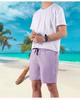 Pantaloni scurți de plajă impermeabili, cu uscare rapidă, la modă, pentru bărbați, stil european-american