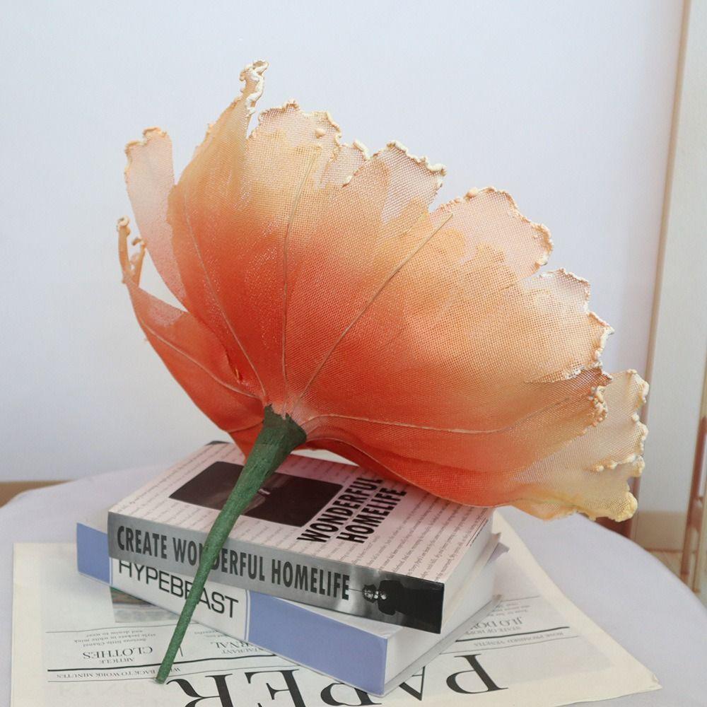 3D Big Simulation Flower 30cm Artificial Flowers Window Display Fake Flower  Wedding