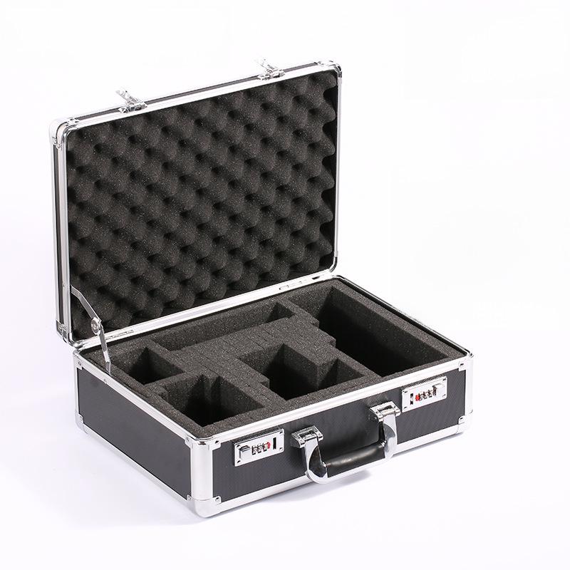 Portable Aluminum Alloy Toolbox for Electricians and Equipment Storage