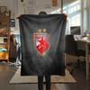 Crvena zvezda2 Flannel Blanket, High quality Comfortable for All Seasons, Home Decor, Warmth and Comfort